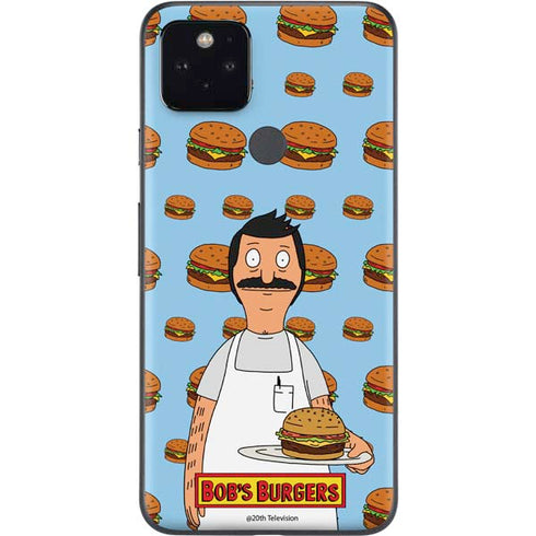 Bobs Burgers Burger of the Day Google Pixel 5 Skin